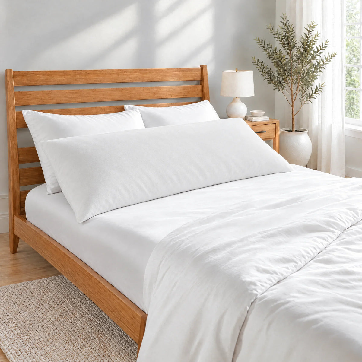 Cooling Bamboo Body Pillowcases – Breathable, Hypoallergenic & Silky-Soft Comfort