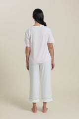 Bamboo Pajama Cropped Pants
