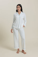 Bamboo Long Sleeve Pajama Top Shirt