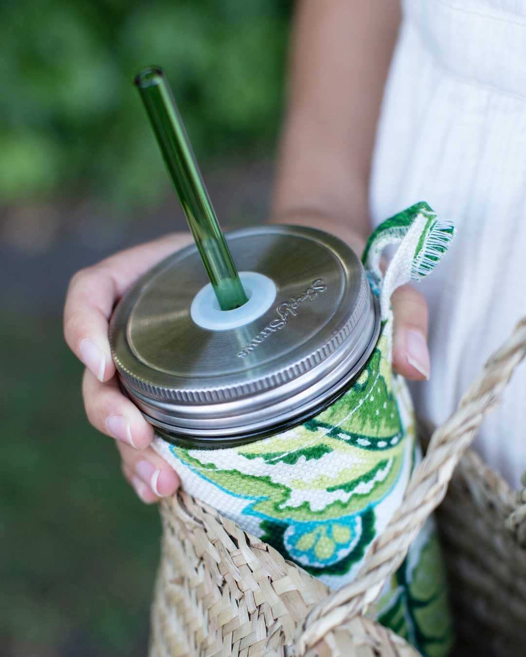 4.0 Mason Jar Straw Lid - Wide Mouth