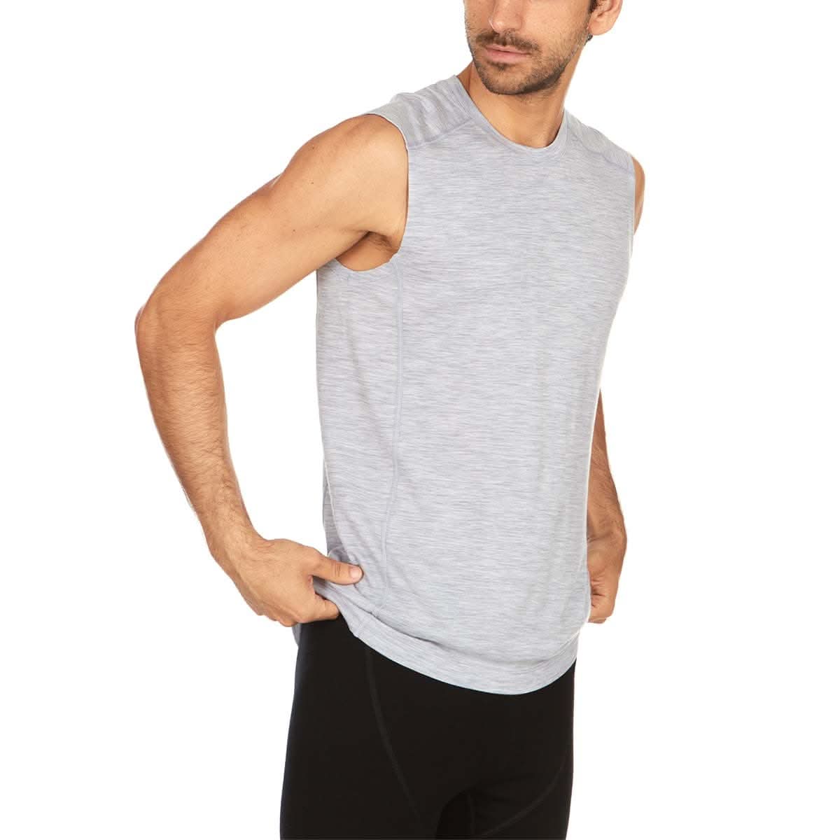 Microweight - Men's Wool Sleeveless Tank Top Woolverino