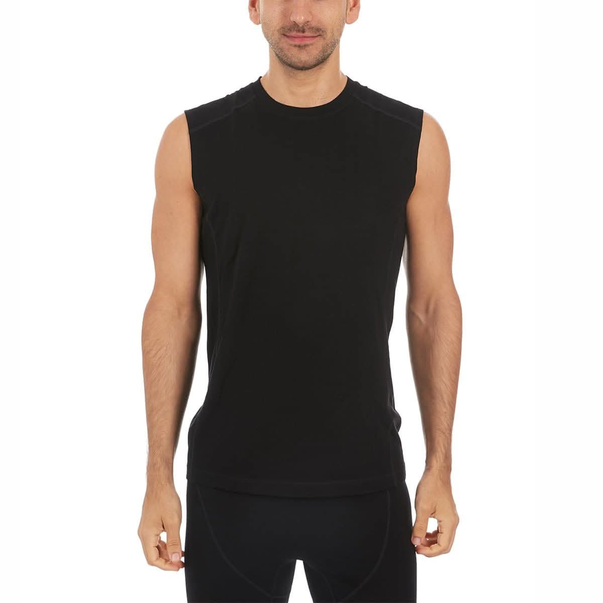 Microweight - Men's Wool Sleeveless Tank Top Woolverino