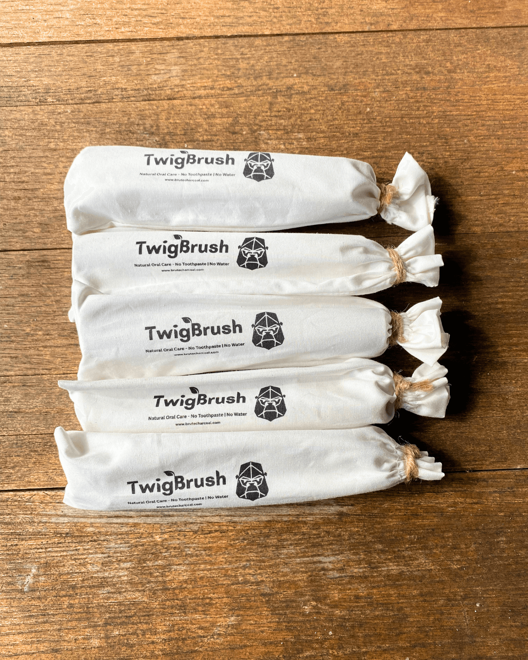 5pcs TwigBrush With Holder and Pouch