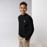 Organic Kids Lead with LOVE Crewneck Sweatshirt