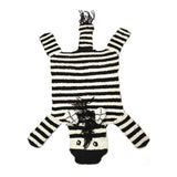Organic Wool Play Mat + Nursery Rug  | Zebra