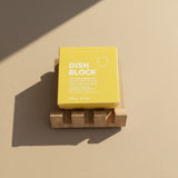 Angled Bamboo Soap Dish