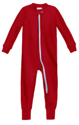 Unisex Organic Zip Footless Footie