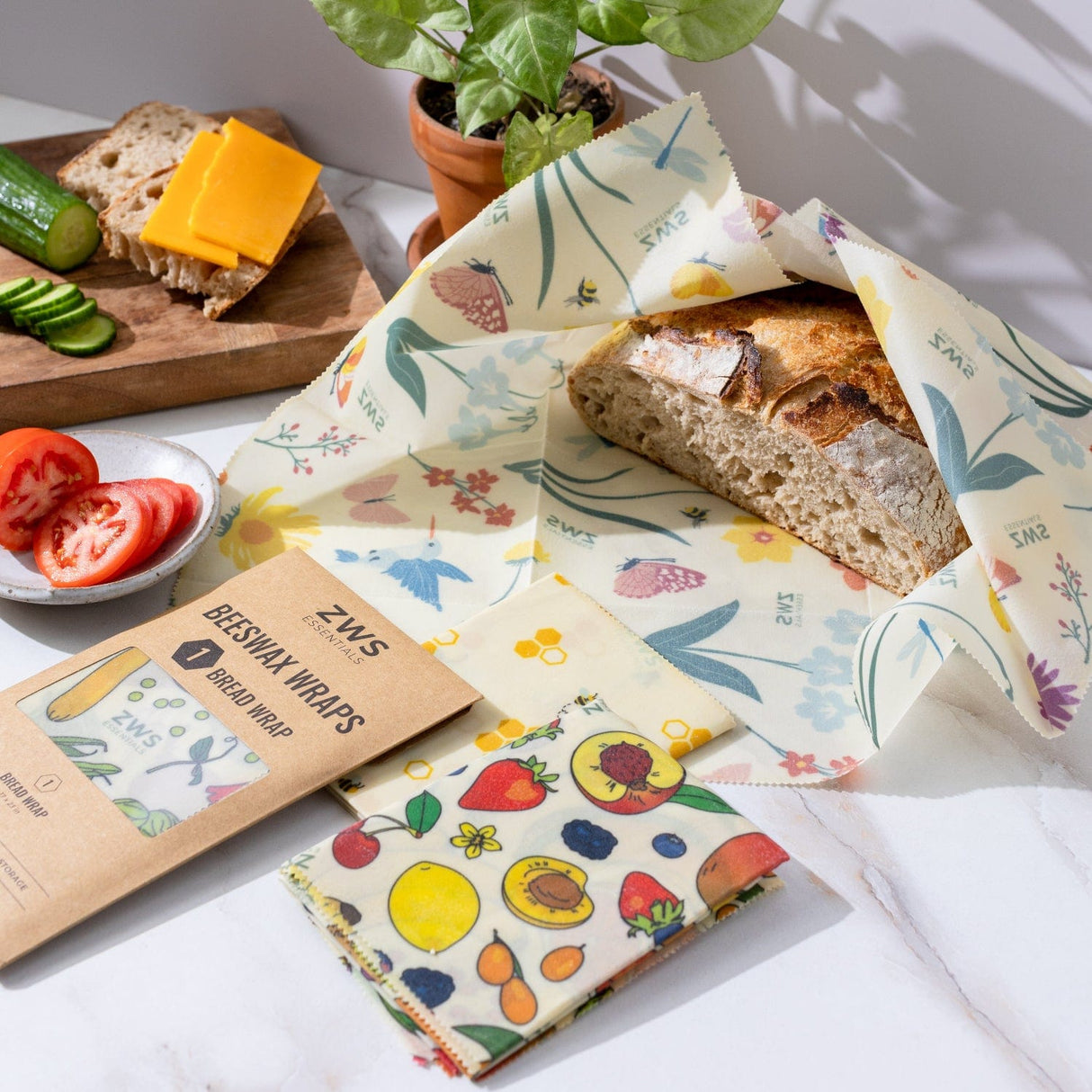 Beeswax Wraps – Plastic-Free Food Storage