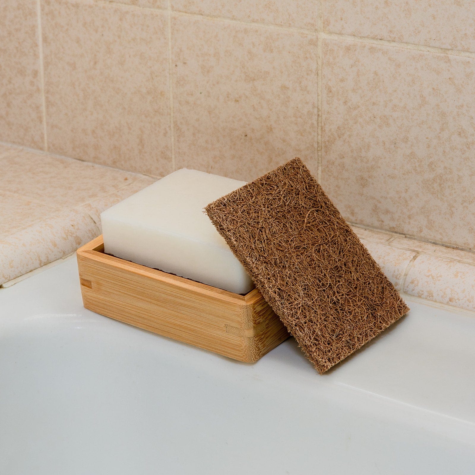 The Zero Waste Store Coconut Kitchen Scrubber - Thumbnail 4